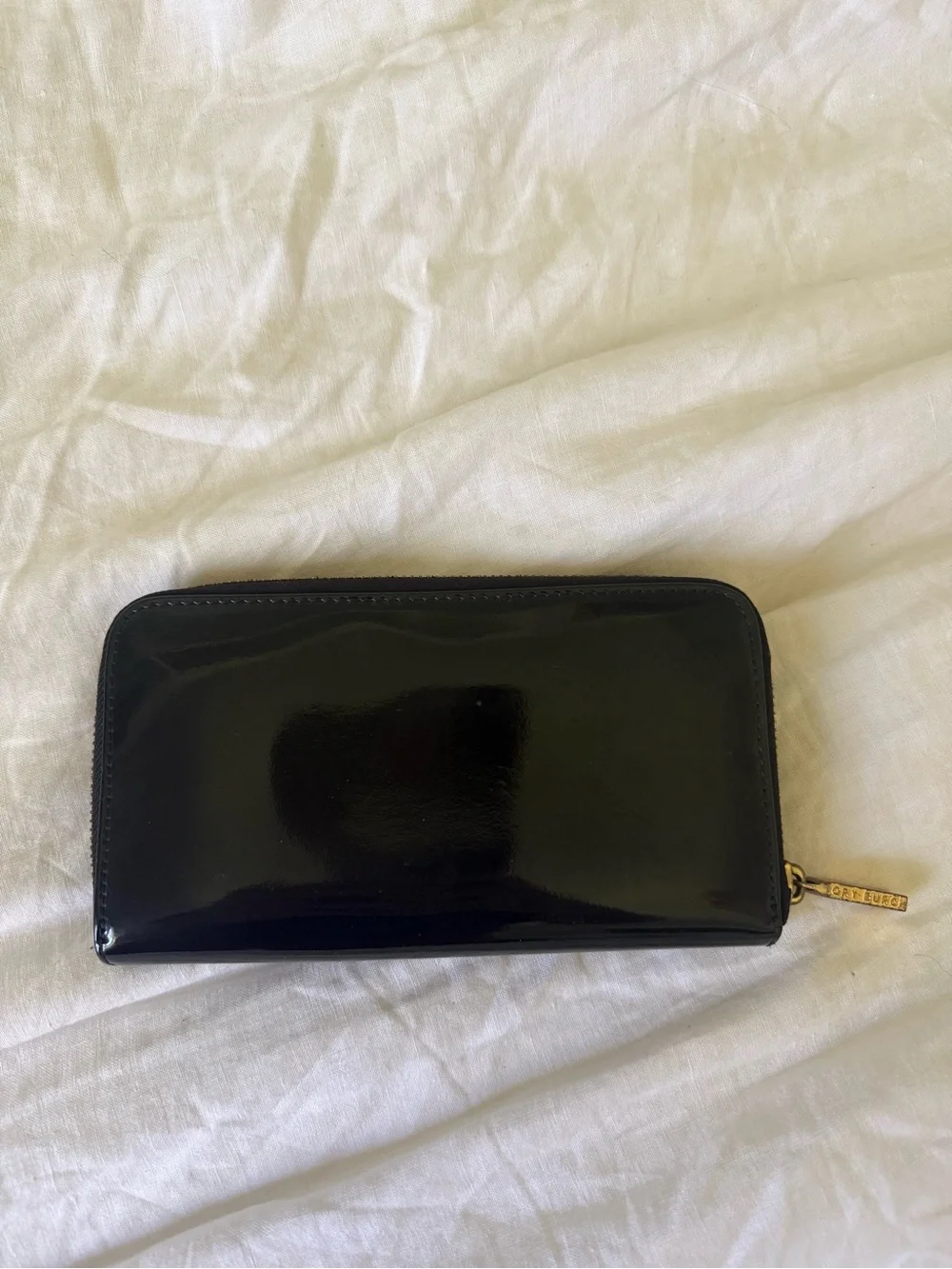 Tory Burch glossy black